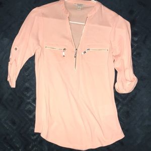 Pink blouse from GUESS
